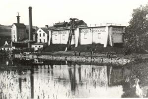 Brauerei um 1900